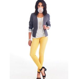 Maurice’s mustard yellow gold jeggings sz M jeans